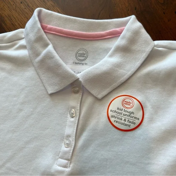 Big Girls Uniform Tops - Picture 4 of 4